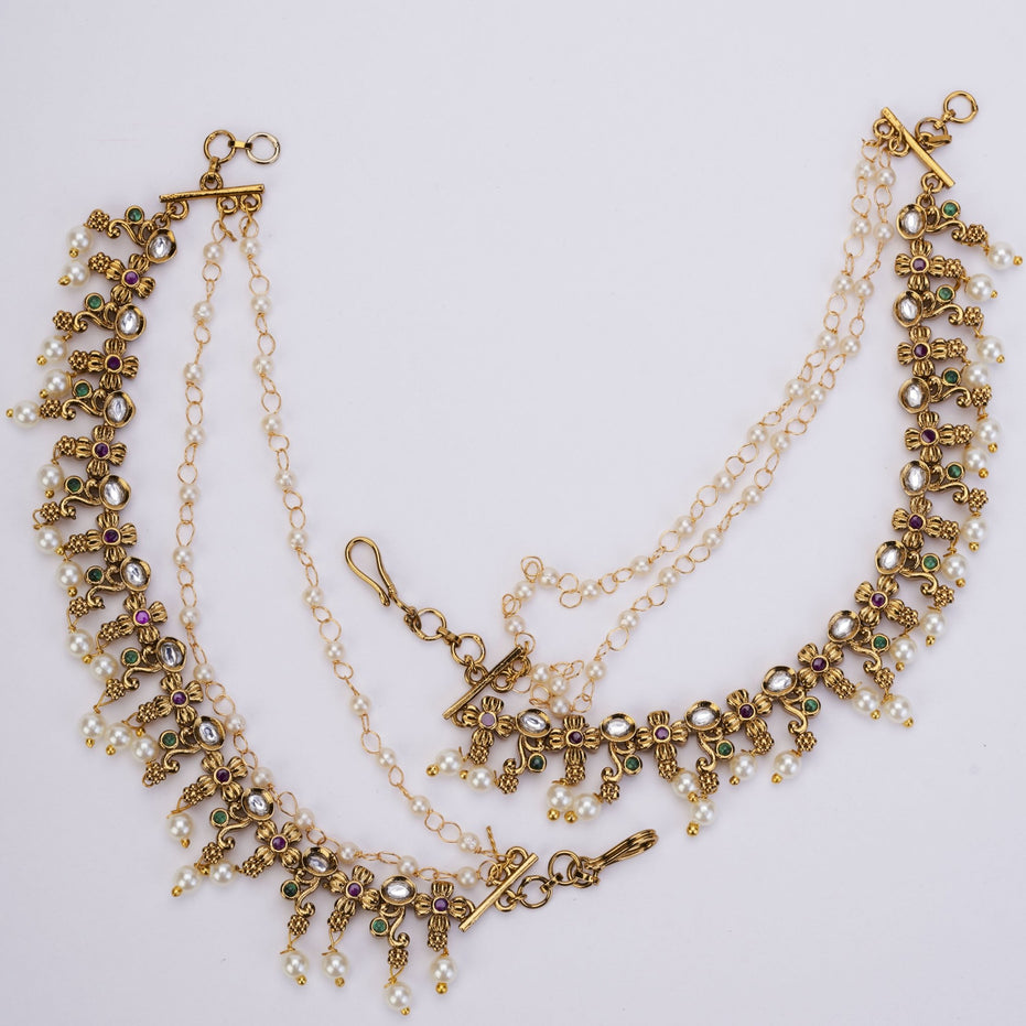Kaan Chain - Rajhansh Matte Black Matil - Opal Touch