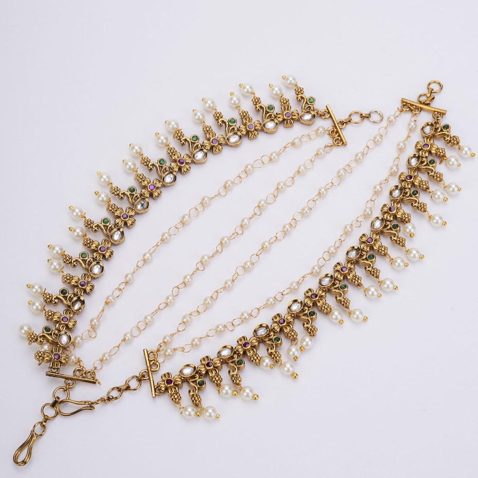 Kaan Chain - Rajhansh Matte Black Matil - Opal Touch