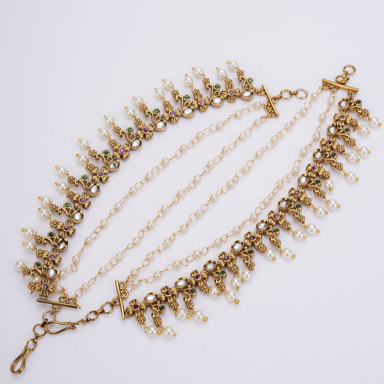 Kaan Chain - Rajhansh Matte Black Matil - Opal Touch