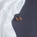 Studs - Red Green Feafy Studs - Opal Touch