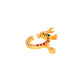Opal Touch - Red-Green Gold Nose Pin - Nose pin