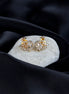 Studs - Red Minimalist Stud Earrings - Opal Touch