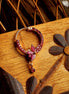 Opal Touch - Red Stone Nose Pin - Nose pin