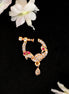 Opal Touch - Red-White Gold Nose Pin - Nose pin