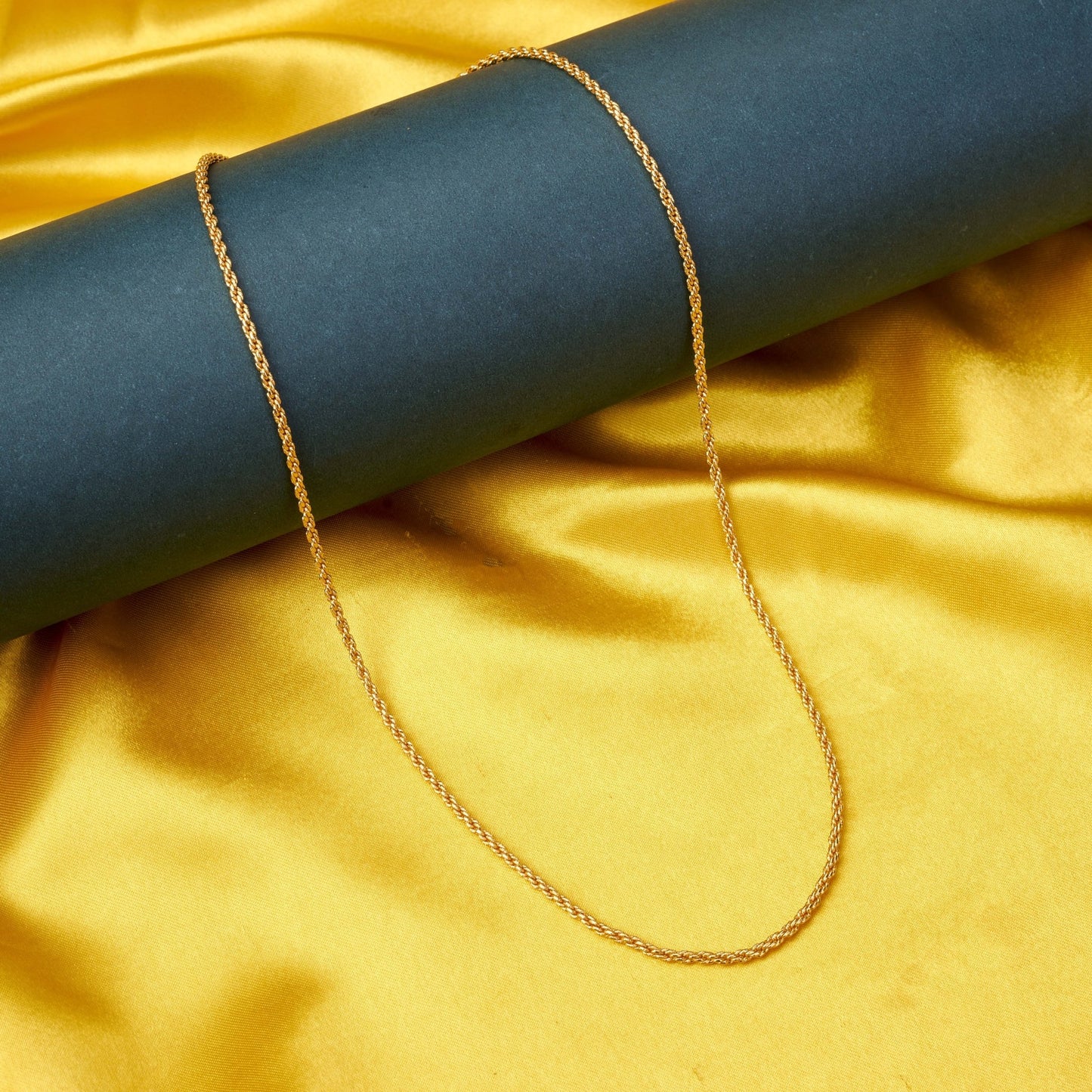 Chain - Refined Gold - Plated Sleek Chain - Opal Touch