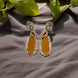 Earrings - Regal Azure Glimmer Earrings - Opal Touch