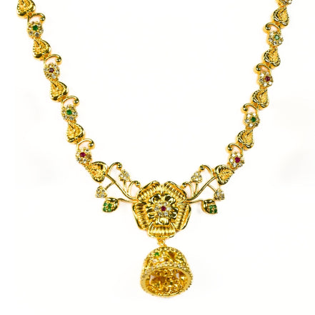 Necklace - Regal Bloom Necklace - Opal Touch