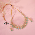 Necklace - Regal Harmony Kundan Style Necklace Set - Opal Touch