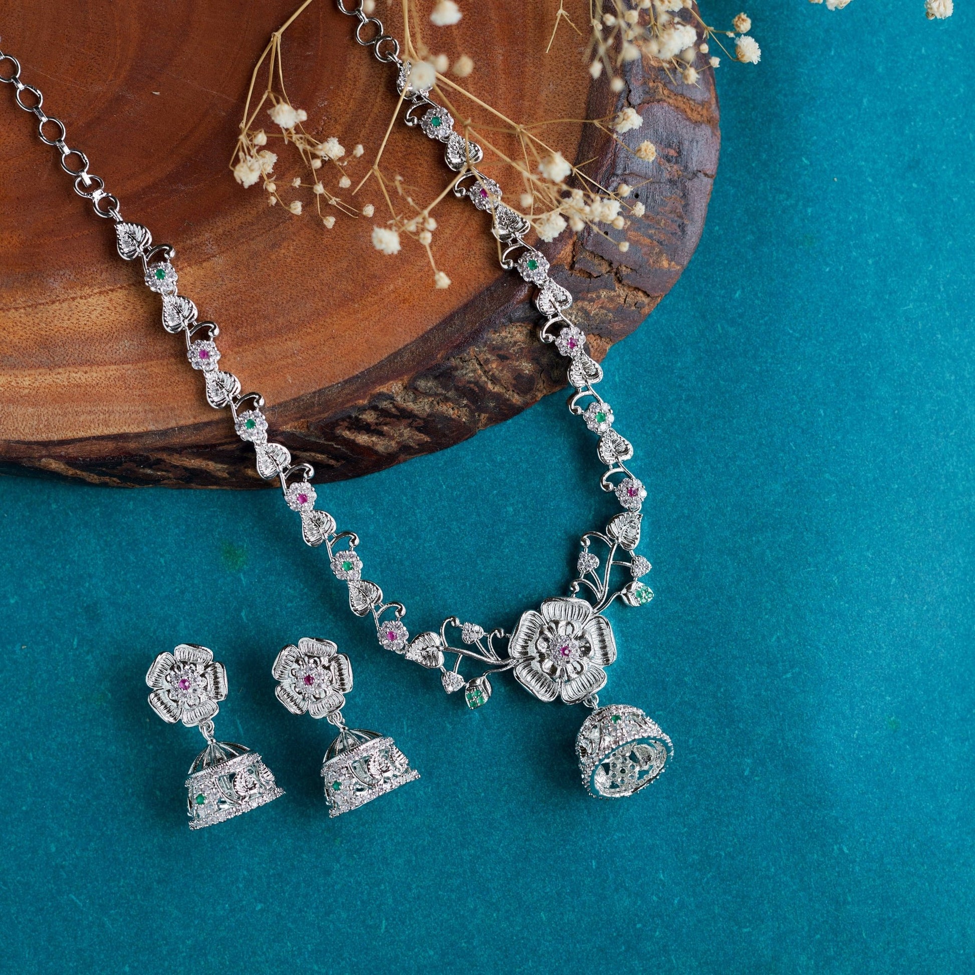 Necklace - Regal Medley Necklace - Opal Touch