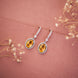 Earrings - Regal Oval Glow Drops - Opal Touch