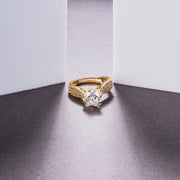 Rings - Regal Spark Gold Plated Ring - Opal Touch