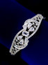 Opal Touch - Regal White Rhodium Bracelet - Bracelets