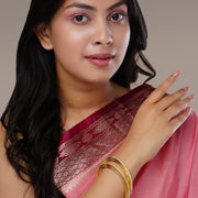 Bangles - Regalia Wraps Gold Plated Bangles - Opal Touch