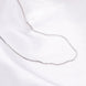 Opal Touch - Rhodium Plated Box Chain - Chain