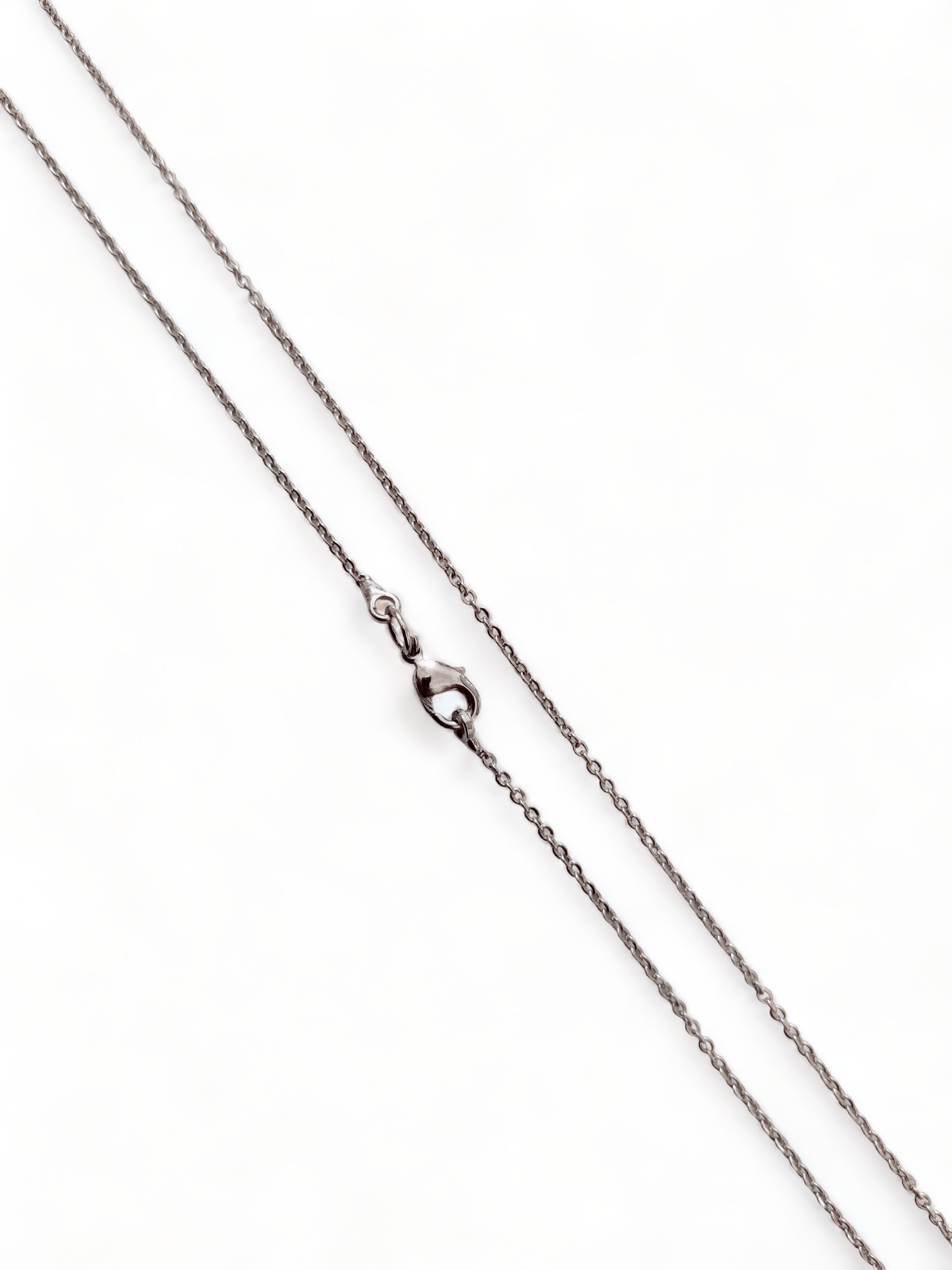Opal Touch - Rhodium Plated Cabel Chain - Chain