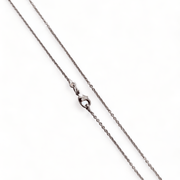Opal Touch - Rhodium Plated Cabel Chain - Chain