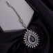 Rhodium Plated Divine Droplet Traditional Maang Tikka - Opal Touch