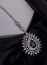 Rhodium Plated Divine Droplet Traditional Maang Tikka - Opal Touch