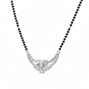 Rhodium Whisper Mangalsutra - Opal Touch