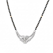 Rhodium Whisper Mangalsutra - Opal Touch