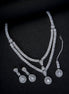 Opal Touch - Rhodium White Pearl Necklace - Necklace