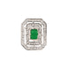 Opal Touch - Rohdium Essence Brass Ring -