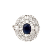 Opal Touch - Rohdium Essence Brass Ring -