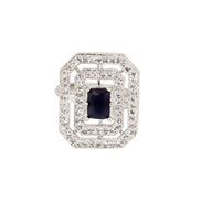 Opal Touch - Rohdium Essence Brass Ring -