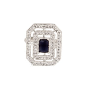 Opal Touch - Rohdium Essence Brass Ring -