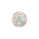 Opal Touch - Rohdium Essence Brass Ring -