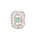 Opal Touch - Rohdium Essence Brass Ring -