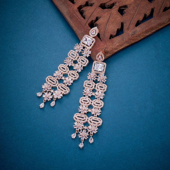Opal Touch - Rose Gold Delight Studs - Earrings