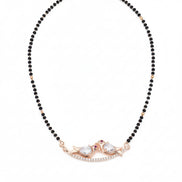 Rose Gold Embrace Mangalsutra - Opal Touch