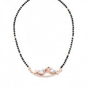 Rose Gold Embrace Mangalsutra - Opal Touch