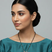Rose Gold Essence Mangalsutra - Opal Touch