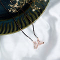 Mangalsutra - Rose Gold Essence Mangalsutra - Opal Touch