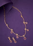 Opal Touch - Rose Gold Fire Necklace - Necklace