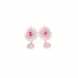 Opal Touch - Rose Gold Plated 5 Color Changeable Earrings - Earrings