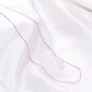 Opal Touch - Rose Gold Plated Box Chain - Chain