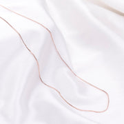 Opal Touch - Rose Gold Plated Box Chain - Chain