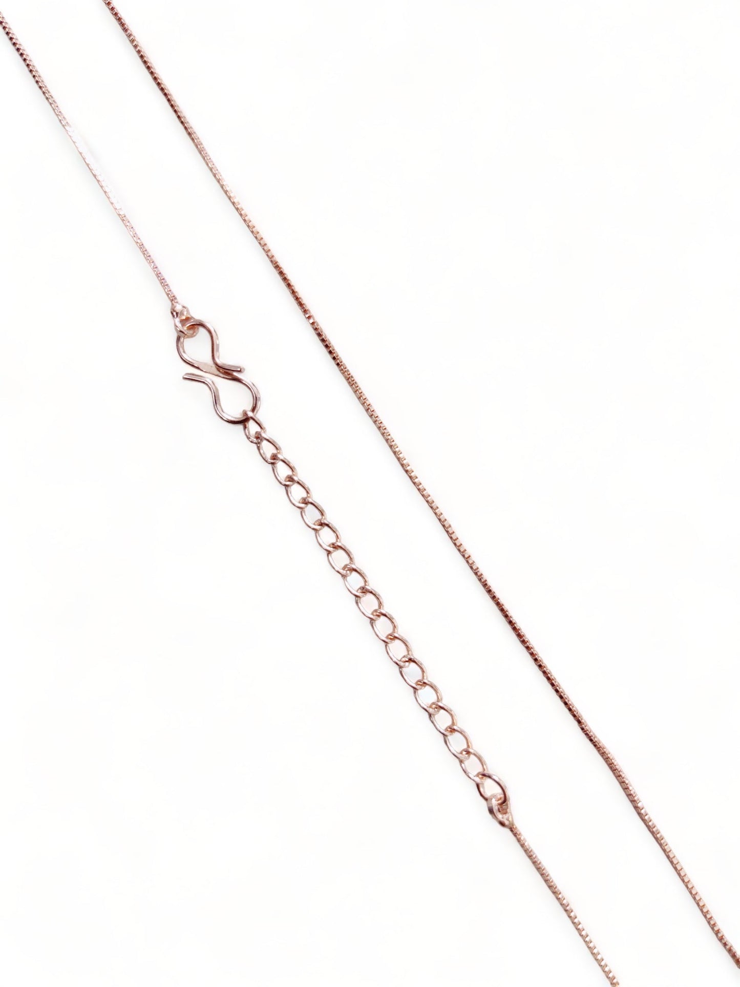 Opal Touch - Rose Gold Plated Box Chain - Chain