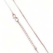 Opal Touch - Rose Gold Plated Box Chain - Chain