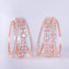 Opal Touch - Rose Gold Radiance Bangles (Pack of 6) - Bangles