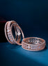 Opal Touch - Rose Gold Radiance Bangles (Pack of 6) - Bangles