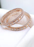 Opal Touch - Rose Gold Radiance Bangles Set (Pack of 2) - Bangles