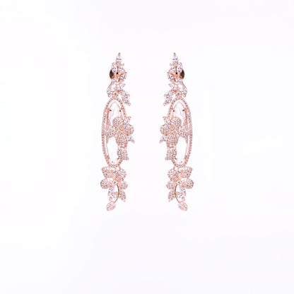 Opal Touch - Rose Gold Serenade Earrings - Earrings