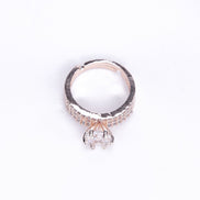 Opal Touch - Rose Gold Wedding Elegance Ring - Rings