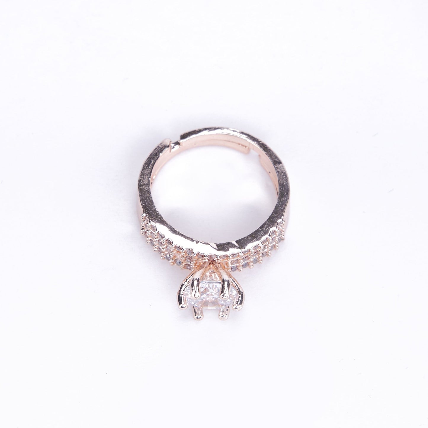 Opal Touch - Rose Gold Wedding Elegance Ring - Rings