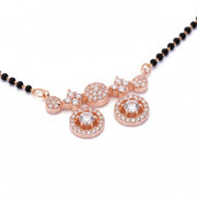 Rose Gold Whisper Mangalsutra - Opal Touch