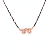 Rose Gold Whisper Mangalsutra - Opal Touch